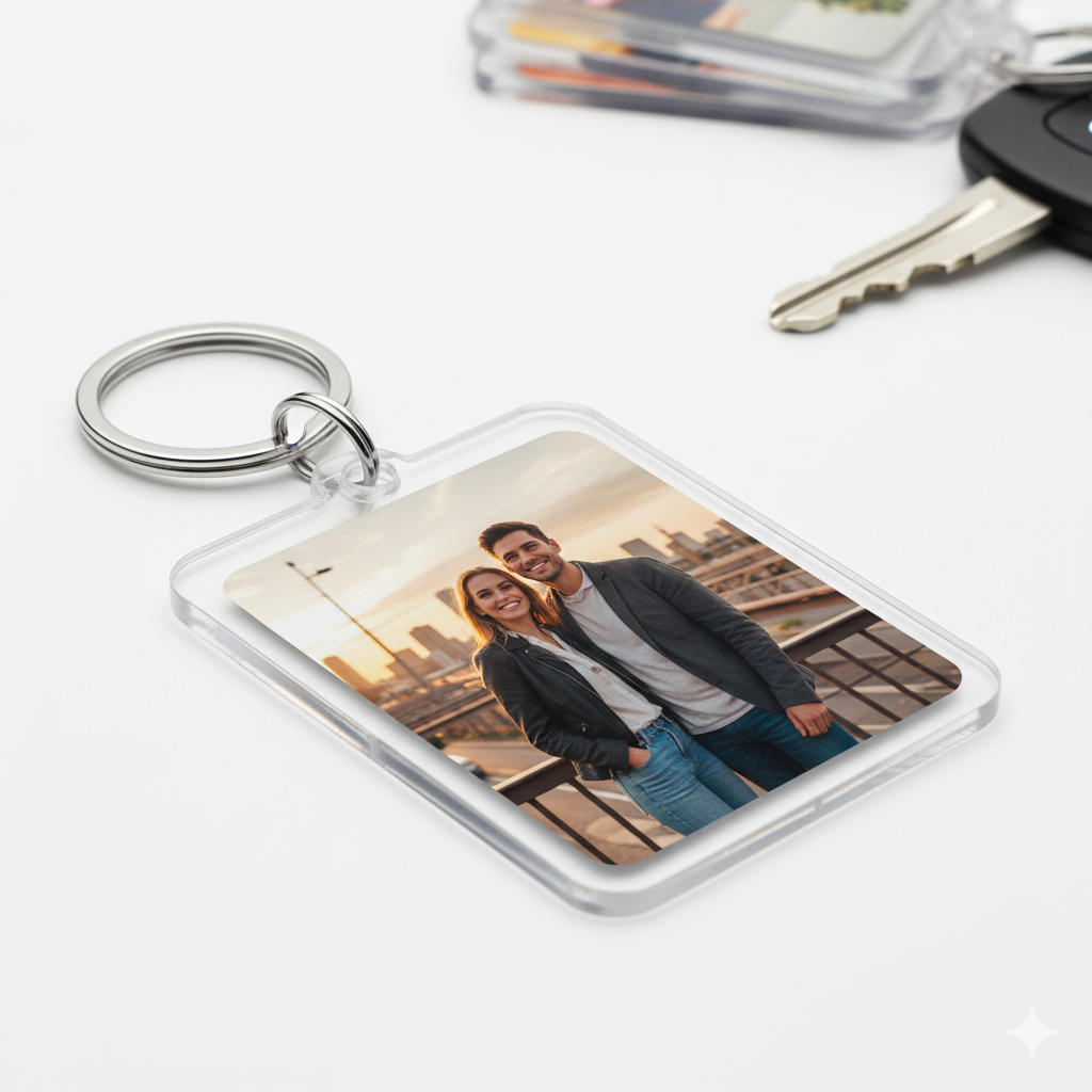 Mini Photo Keychain