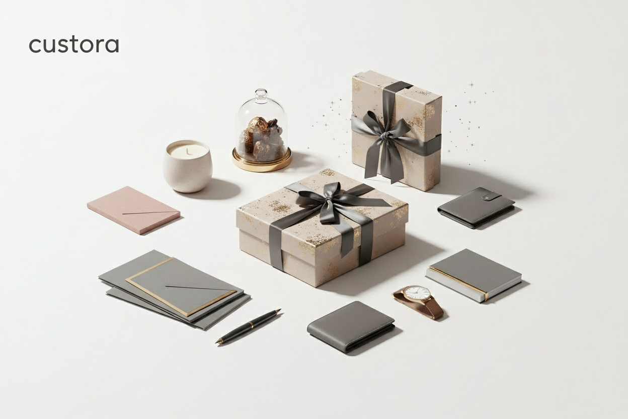 custora in small letters