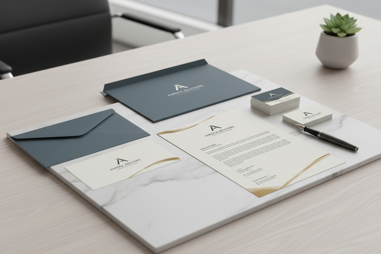 Elevate professionalism with customized business cards, letterheads, envelopes, and folders designed to reflect your brand.
