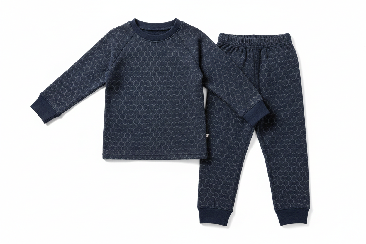 Thermal base layer set for children.